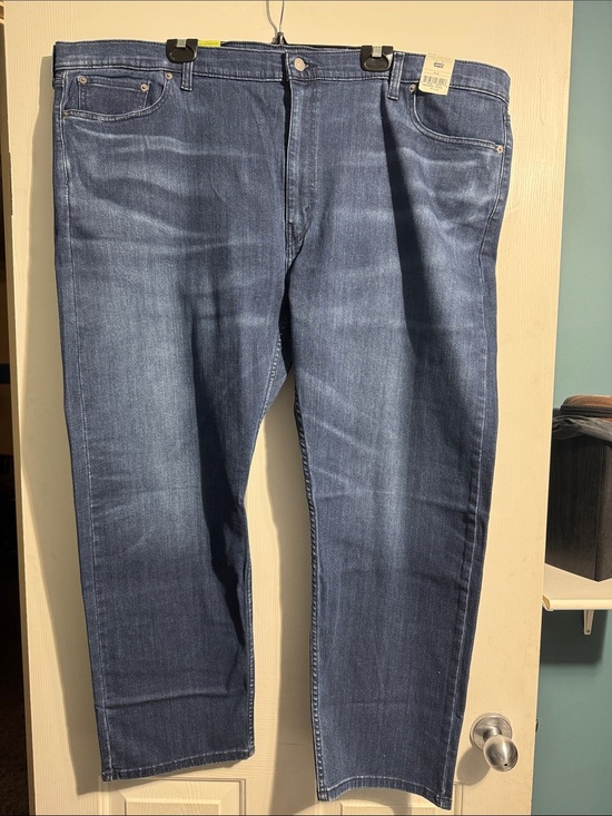 Levi's Other - Levi’s 502 Taper Jeans 50x32 (Hemmed to 29”) Levi’s Flex Stretch Dark Wash